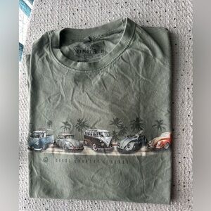 VW Green short sleeve graphic tee!